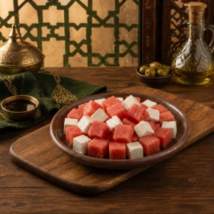 Watermelon  Cheese Salad