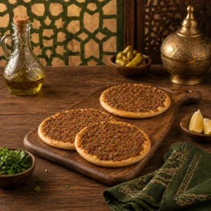 Lamb Meat with Bread
