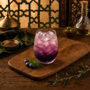 Blueberry cocktail