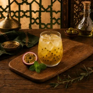 Passion fruit cocktail