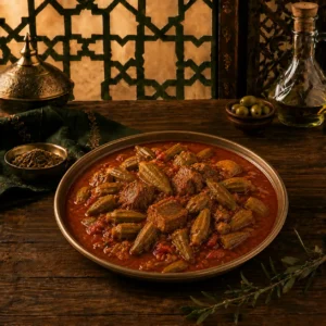 Okra stew