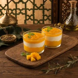 Mango pudding